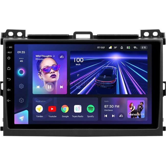 Штатная магнитола Teyes CC3 4/64 Toyota Land Cruiser Prado J120 (2004-2009) Тип-A Штатная магнитола Teyes CC3 4/64 Toyota Land Cruiser Prado J120 (2004-2009) Тип-A