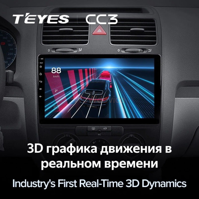 Штатная магнитола Teyes CC3 6/128 Volkswagen Jetta 2018+