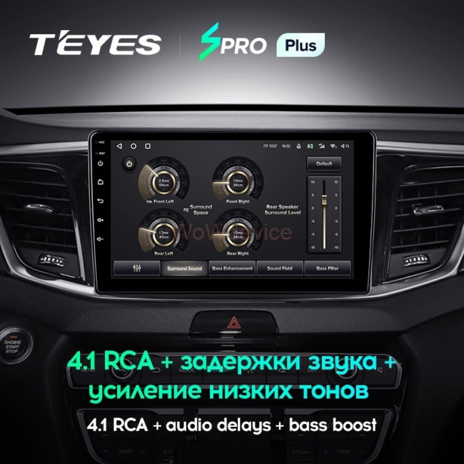 Штатная магнитола Teyes SPRO Plus 4/64 GAC GS7 GS8 (2017-2019)