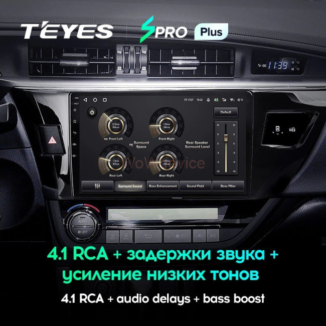 Штатная магнитола Teyes SPRO Plus 6/128 Toyota Corolla (2012-2016) Тип-B Штатная магнитола Teyes SPRO Plus 6/128 Toyota Corolla (2012-2016) Тип-B