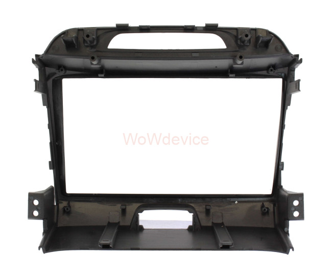 Рамка магнитолы 9.0" (цв.Черный) для KIA Sportage (SL) 2010-2016