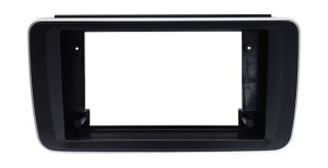 Рамка магнитолы 9.0" (цв.Черный) для NISSAN Leaf 2018+