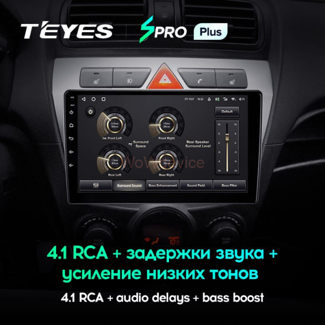Штатная магнитола Teyes SPRO Plus 4/64 Kia Morning picanto (2007-2011)