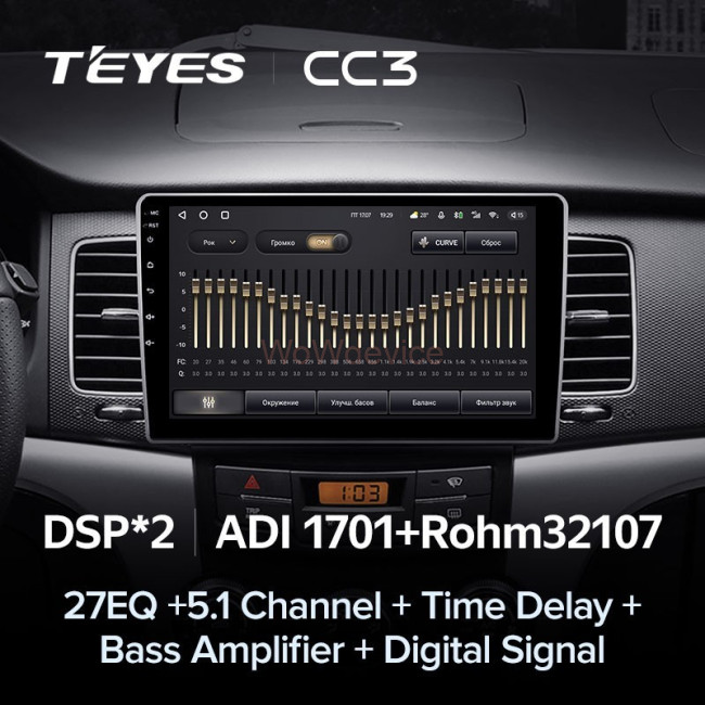 Штатная магнитола Teyes CC3 360 6/128 SsangYong Korando 3 (2010-2013) Штатная магнитола Teyes CC3 360 6/128 SsangYong Korando 3 (2010-2013)