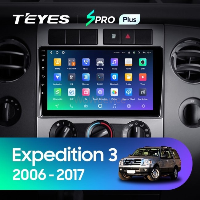Штатная магнитола Teyes SPRO Plus 6/128 Ford Expedition 3 U3242 U3542 U324 U354 (2006-2017)
