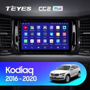 Штатная магнитола Teyes CC2L Plus 2/32 Skoda Kodiaq (2016-2020) Тип-A