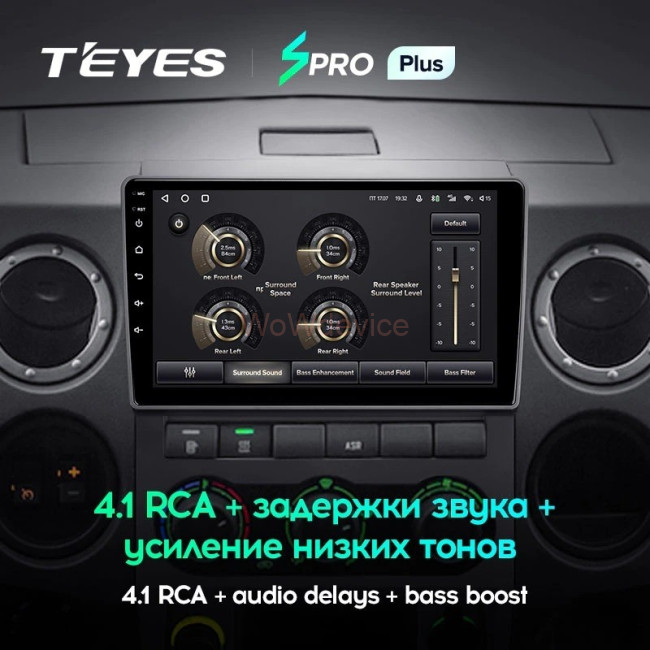 Штатная магнитола Teyes SPRO Plus 6/128 GAZ Gazelle Next (2013-2021) F1