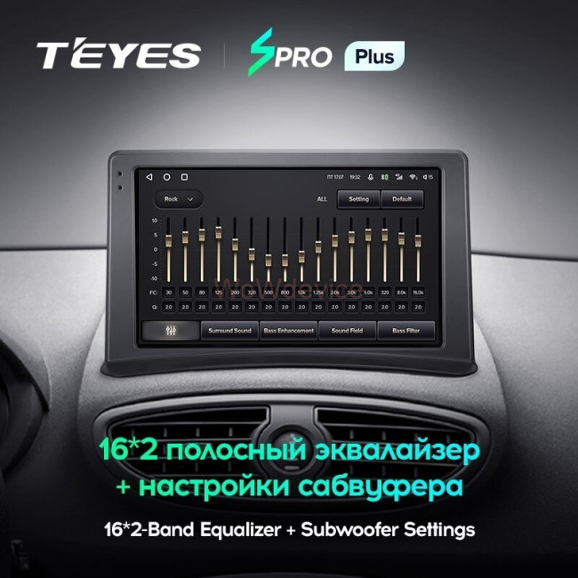 Штатная магнитола Teyes SPRO Plus 4/64 Renault Clio 3 (2005-2014)