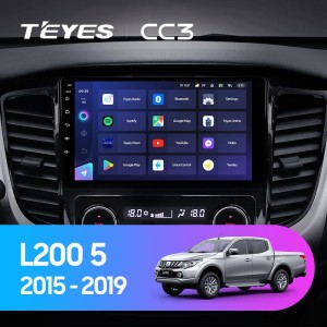 Штатная магнитола Teyes CC3 3/32 Mitsubishi L200 5 (2015-2019) климат контроль F2
