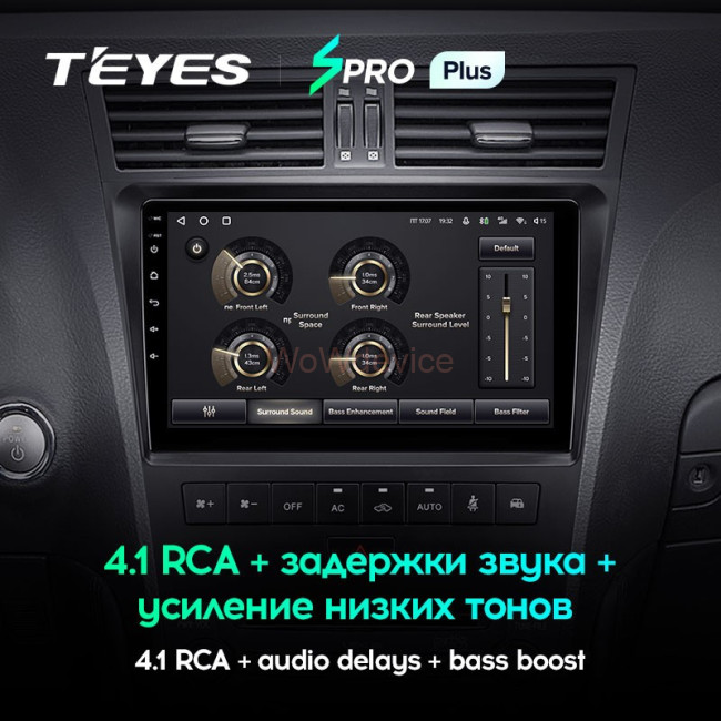 Штатная магнитола Teyes SPRO Plus 6/128 Lexus GS300 350 400 430 450h 460 (2004-2011)
