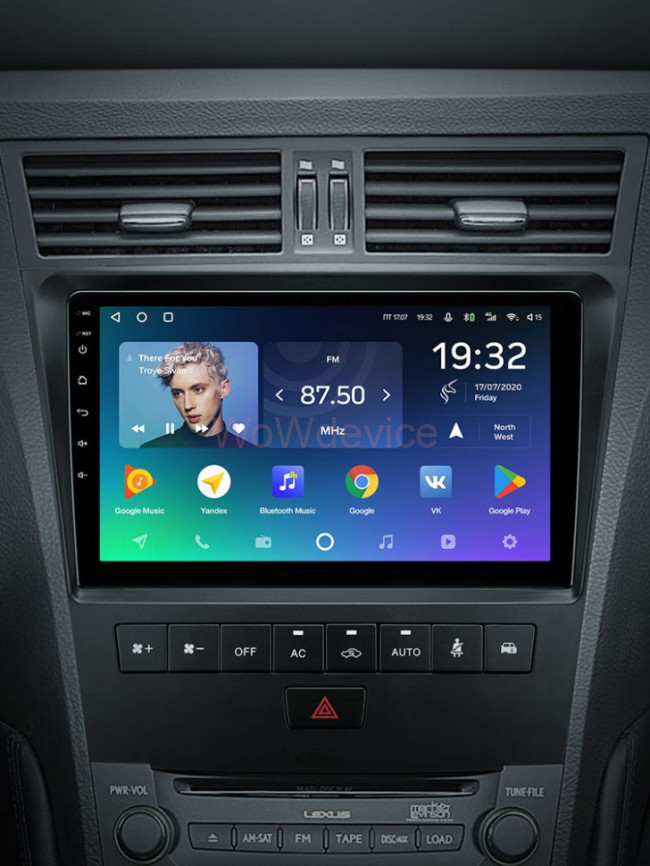 Штатная магнитола Teyes SPRO Plus 6/128 Lexus GS300 350 400 430 450h 460 (2004-2011)