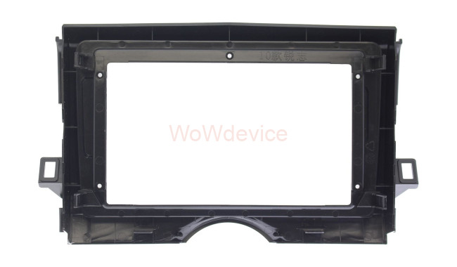 Рамка магнитолы 9.0" (цв.Черный) для TOYOTA Mark X 2009+, Reiz 2010+