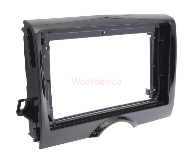 Рамка магнитолы 9.0" (цв.Черный) для TOYOTA Mark X 2009+, Reiz 2010+