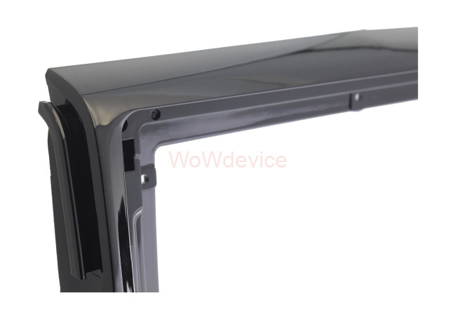 Рамка магнитолы 9.0" (цв.Черный) для TOYOTA Mark X 2009+, Reiz 2010+