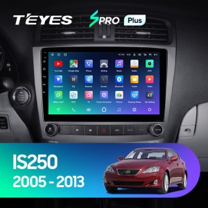 Штатная магнитола Teyes SPRO Plus 6/128 Lexus IS250 XE20 (2005-2013) Тип-B
