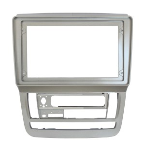Рамка магнитолы 9.0" (цв.Серебро) для TOYOTA Alphard 2005-2008