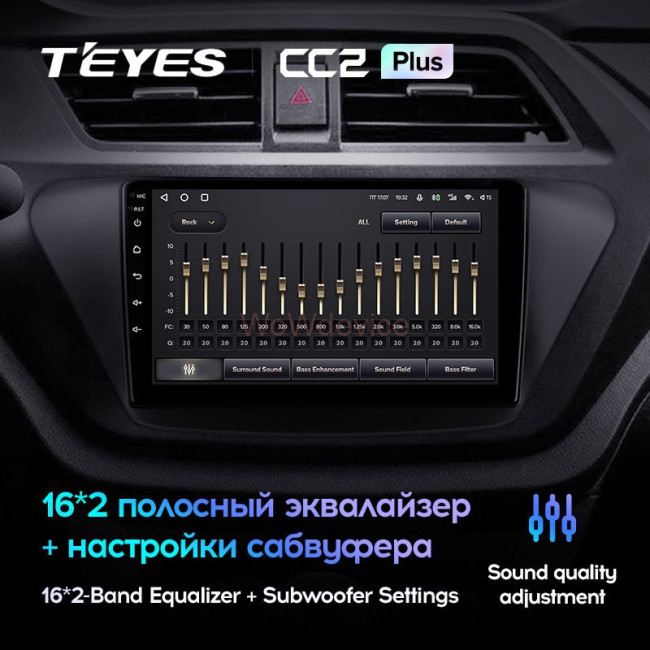 Штатная магнитола Teyes CC2L Plus 2/32 Lifan X50 (2015-2019) Штатная магнитола Teyes CC2L Plus 2/32 Lifan X50 (2015-2019)