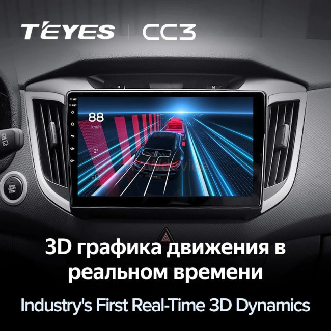 Штатная магнитола Teyes CC3 360 6/128 Hyundai Creta (2015-2019) Штатная магнитола Teyes CC3 360 6/128 Hyundai Creta (2015-2019)
