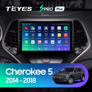 Штатная магнитола Teyes SPRO Plus 3/32 Jeep Cherokee 5 KL (2014-2018)