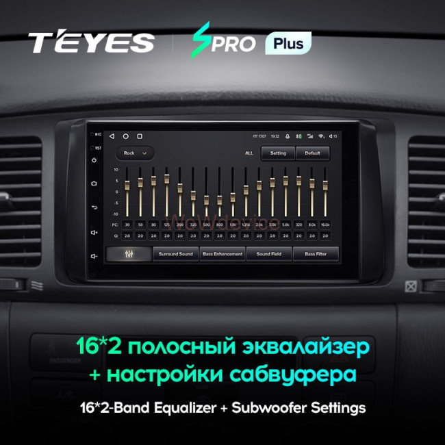 Штатная магнитола Teyes SPRO Plus 3/32 Toyota Corolla 9 E120 E130 (2003-2007) Штатная магнитола Teyes SPRO Plus 3/32 Toyota Corolla 9 E120 E130 (2003-2007)