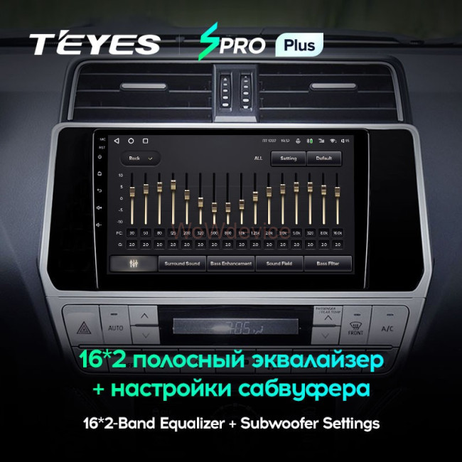 Штатная магнитола Teyes SPRO Plus 4/64 Toyota Land Cruiser Prado 150 (2017-2021) Штатная магнитола Teyes SPRO Plus 4/64 Toyota Land Cruiser Prado 150 (2017-2021)