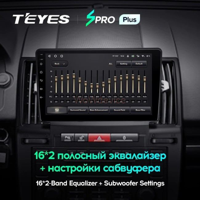 Штатная магнитола Teyes SPRO Plus 6/128 Land Rover Freelander 2 (2006-2012) Штатная магнитола Teyes SPRO Plus 6/128 Land Rover Freelander 2 (2006-2012)
