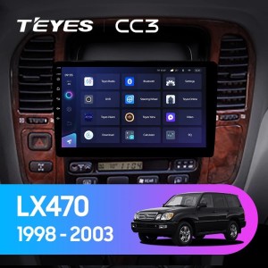 Штатная магнитола Teyes CC3 6/128 Lexus LX470 J100 (1998-2003)
