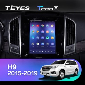 Штатная магнитола Tesla style Teyes TPRO 2 3/32 Haval H9 2015-2019