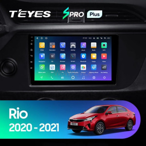 Штатная магнитола Teyes SPRO Plus 4/64 Kia Rio 4 IV FB (2020-2021)