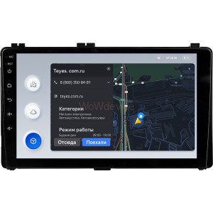 Штатная магнитола Teyes X1 4G 2/32 Toyota Corolla (2017-2018) Тип-A