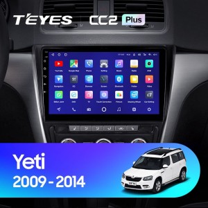 Штатная магнитола Teyes CC2L Plus 2/32 Skoda Yeti 5L (2009-2014)