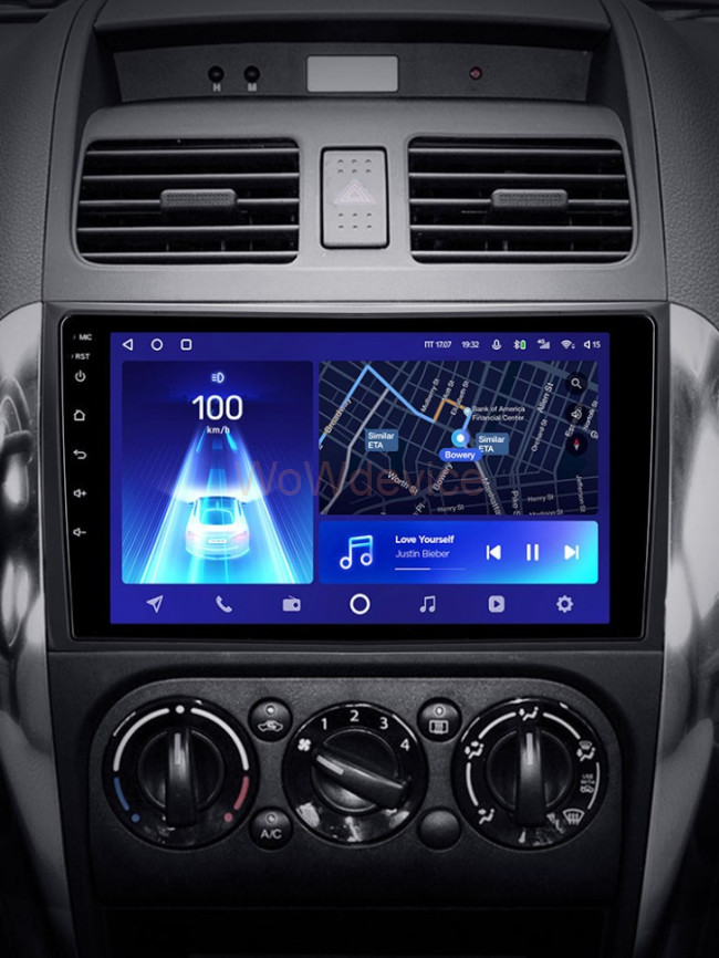 Штатная магнитола Teyes CC2 Plus 6/128 Suzuki SX4 1 (2006-2014)