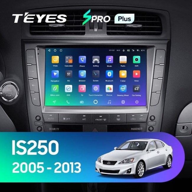 Штатная магнитола Teyes SPRO Plus 3/32 Lexus IS250 XE20 (2005-2013) (Hm) Тип-B
