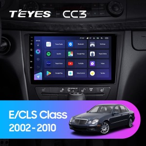 Штатная магнитола Teyes CC3 6/128 Mercedes Benz E-Class S211 W211 CLS-Class C219 (2002-2010)