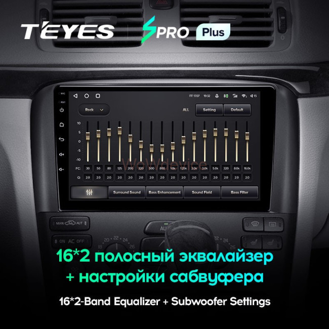 Штатная магнитола Teyes SPRO Plus 6/128 Volvo S80 1 (1998-2006)