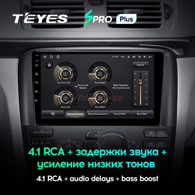 Штатная магнитола Teyes SPRO Plus 6/128 Volvo S80 1 (1998-2006)