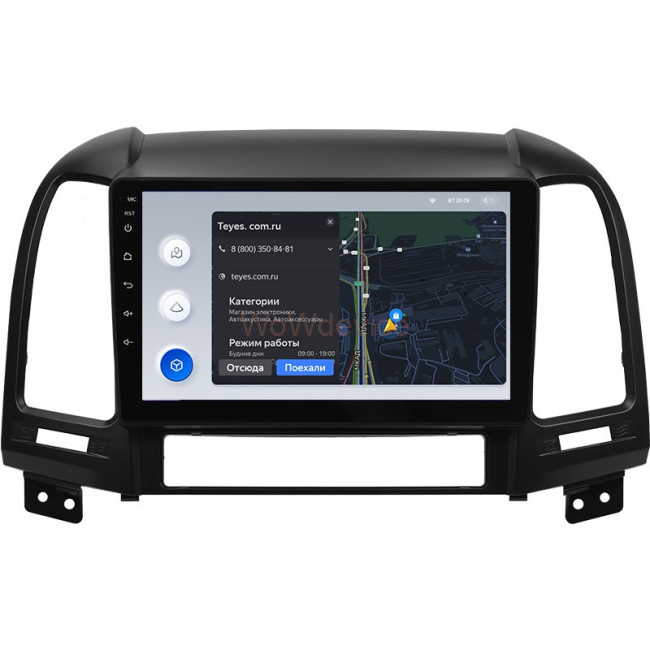 Штатная магнитола Teyes X1 4G 2/32 Hyundai Santa Fe 2 (2006-2012) Штатная магнитола Teyes X1 4G 2/32 Hyundai Santa Fe 2 (2006-2012)