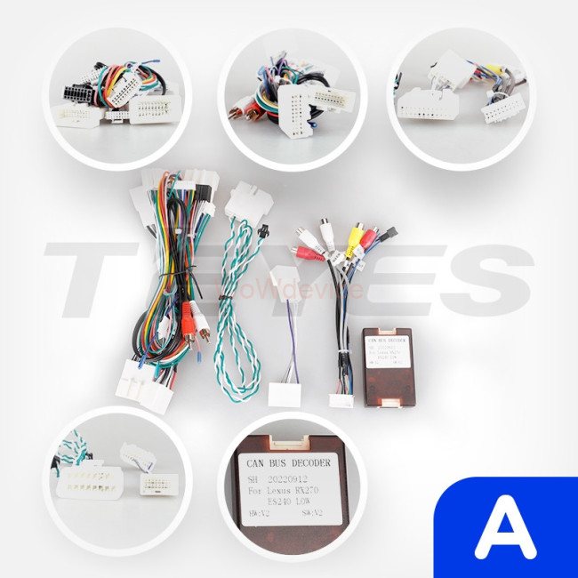 Установочный комплект Teyes для Lexus ES ES200 ES250 ES300h ES350 XV60 VI 6 (2012-2018) Тип-А