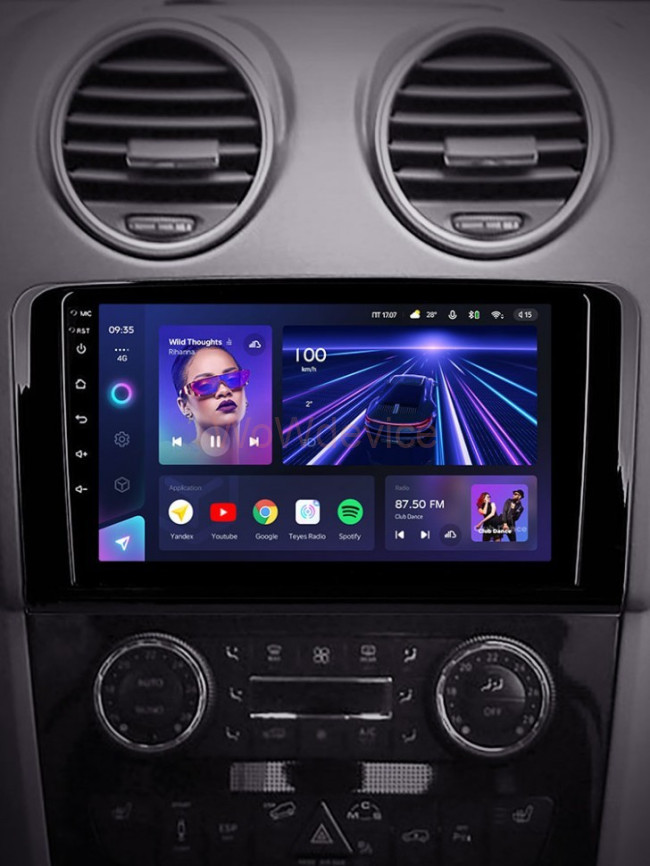 Штатная магнитола Teyes CC3 360 6/128 Mercedes Benz ML-Class (2005-2009) F1 Штатная магнитола Teyes CC3 360 6/128 Mercedes Benz ML-Class (2005-2009) F1