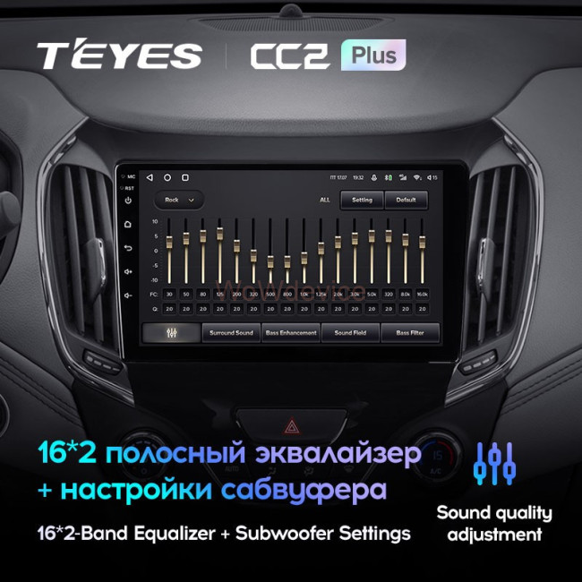Штатная магнитола Teyes CC2L Plus 1/16 Chevrolet Cruze 2 (2015-2020) Штатная магнитола Teyes CC2L Plus 1/16 Chevrolet Cruze 2 (2015-2020)