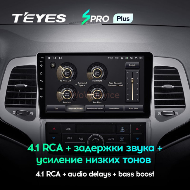 Штатная магнитола Teyes SPRO Plus 3/32 Jeep Grand Cherokee WK2 (2010-2013)