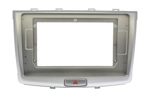 Рамка магнитолы 10.2" (цв.Серебро) для HAVAL H6 2014+ Спорт