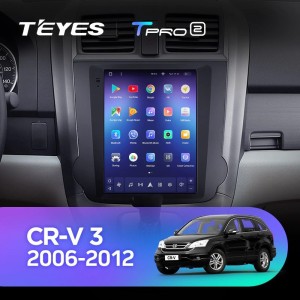 Штатная магнитола Tesla style Teyes TPRO 2 3/32 Honda CR-V 3 RE 2006-2012 Тип-А