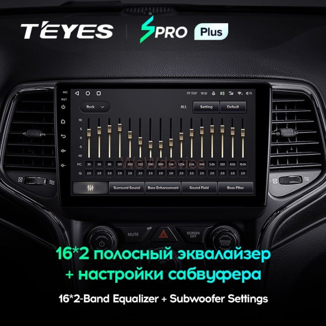 Штатная магнитола Teyes SPRO Plus 3/32 Jeep Grand Cherokee WK2 (2013-2020)