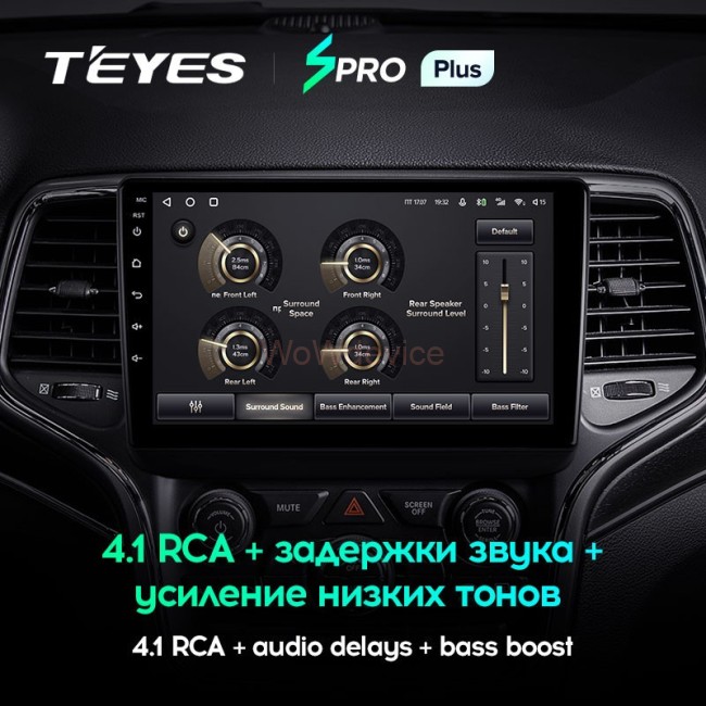 Штатная магнитола Teyes SPRO Plus 3/32 Jeep Grand Cherokee WK2 (2013-2020)