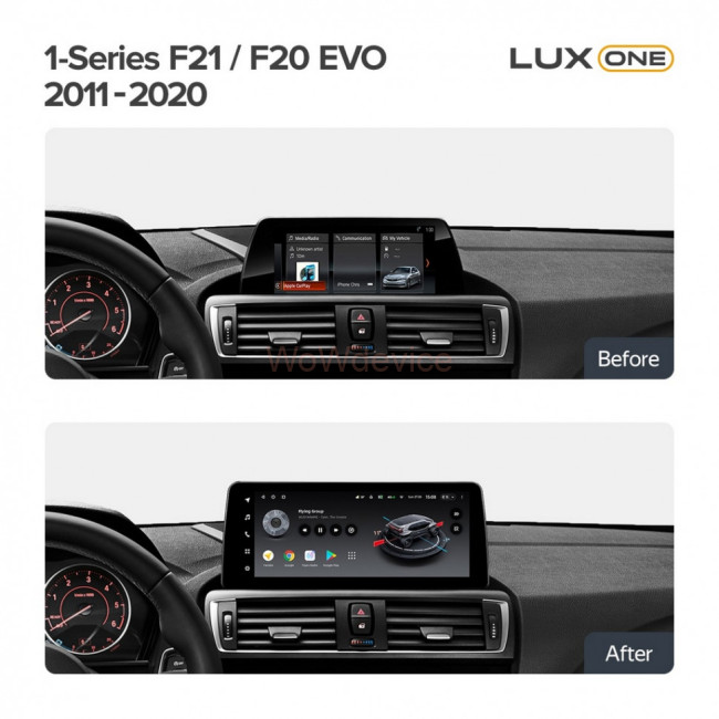 Штатная магнитола Teyes LUX ONE BMW 1-Series F21 / F20 (EVO) (2017-2020)