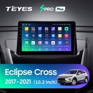 Штатная магнитола Teyes SPRO Plus 3/32 Mitsubishi Eclipse Cross (2017-2021) F2