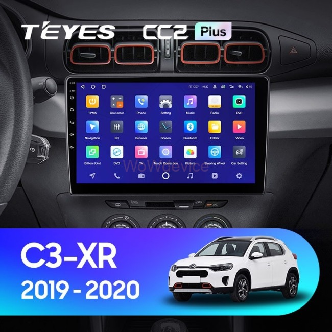 Штатная магнитола Teyes CC2 Plus 4/32 Citroen C3-XR (2019-2020) (F1)
