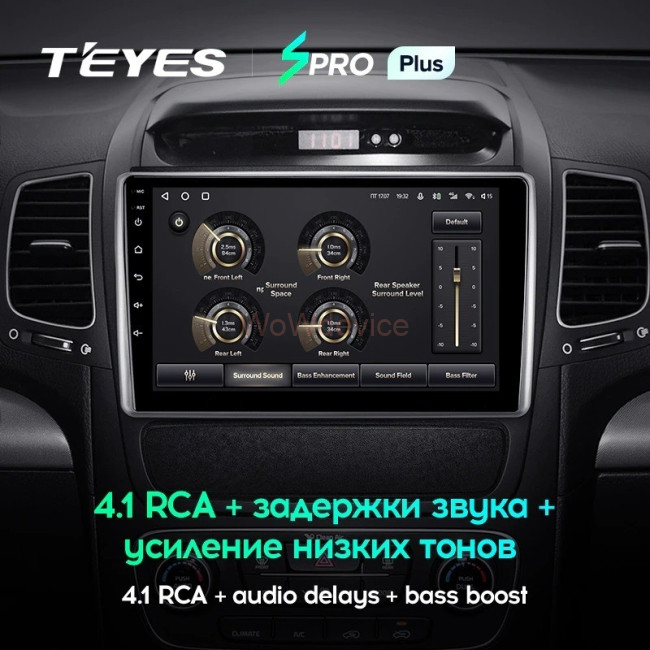 Штатная магнитола Teyes SPRO Plus 3/32 Kia Sorento 2 II XM (2012-2021) F2 Штатная магнитола Teyes SPRO Plus 3/32 Kia Sorento 2 II XM (2012-2021) F2