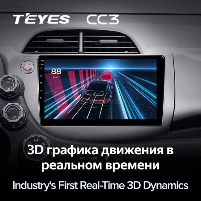 Штатная магнитола Teyes CC3 3/32 Honda Fit 2 GE (2007-2014) Штатная магнитола Teyes CC3 3/32 Honda Fit 2 GE (2007-2014)